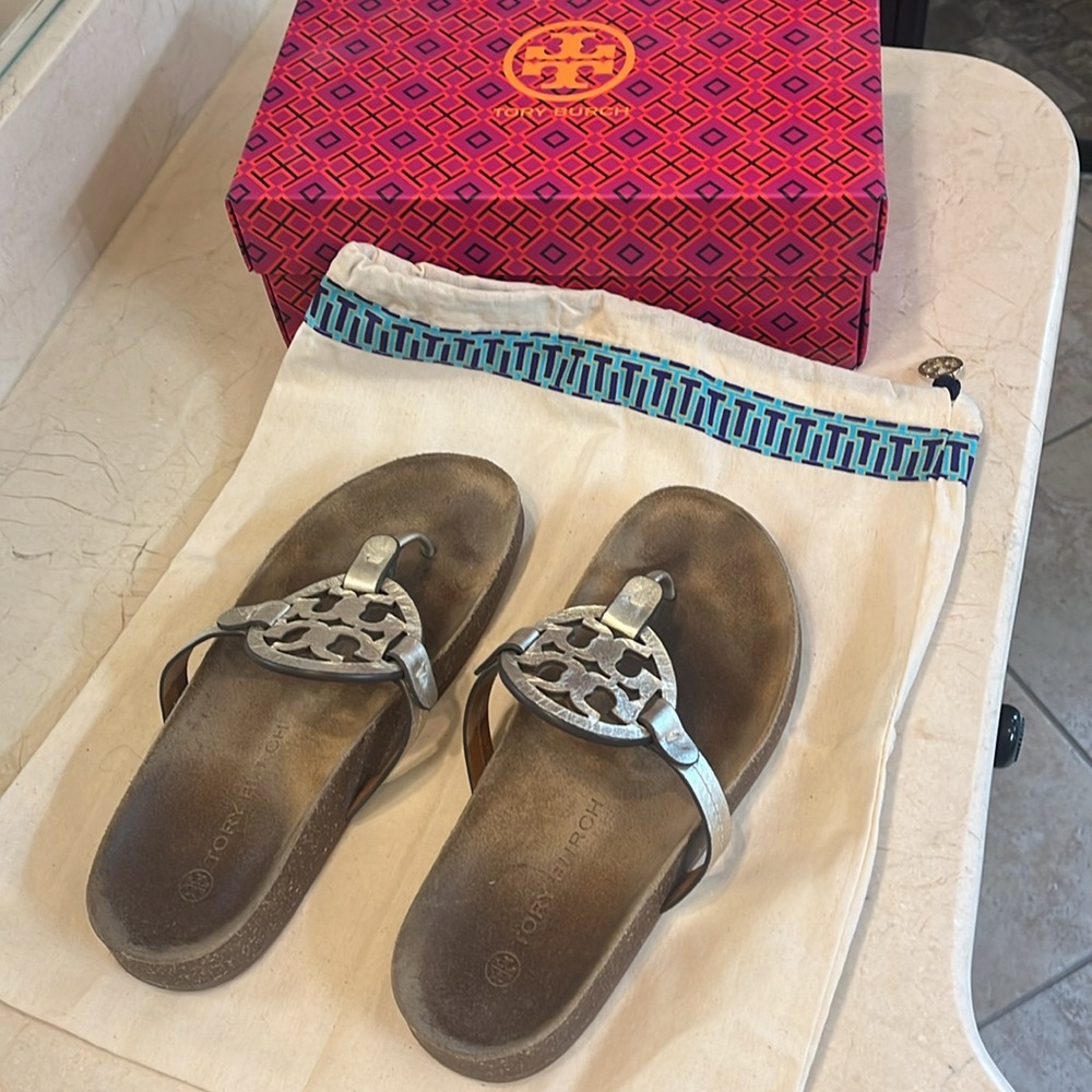 Tory Burch Miller cork sandals